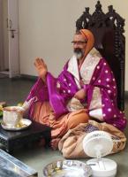 HH Swamiji's Visit to HH Shrimad Vamanashram Samadhi Math, Mangaluru (5 Dec 2024); Picture Courtesy Sh. Ganesh Damble